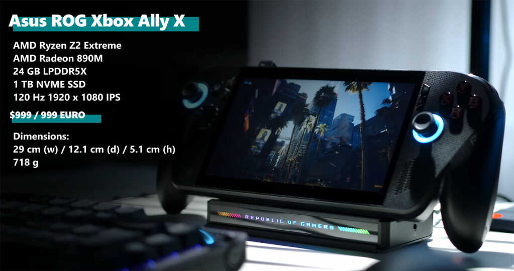 Test ROG Xbox Ally X : le banc d’essai ultra complet de Notebookcheck 2 test rog xbox ally x specs