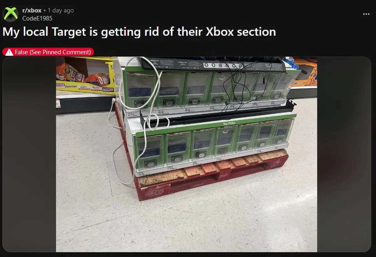 Xbox rumeurs: Microsoft dément la fin du hardware et l'arrêt retail chez Walmart/Target 2 Illustration de l'article : Xbox rumeurs: Microsoft dément la fin du hardware et l'arrêt retail ch (detail produit)