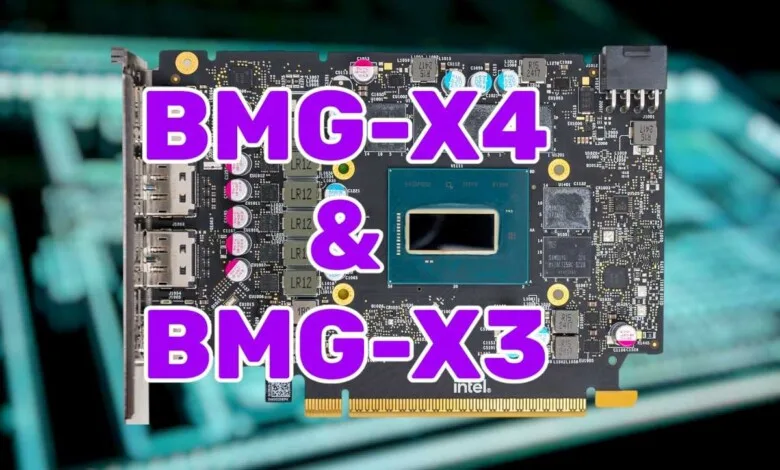 Intel a annulé les GPU BMG-X3/X4. Ils devaient intégrer jusqu’à 40 cœurs Xe2 et 512 Mo de cache. 1 BMG x4 BMG X3 intel Battlemage cancel
