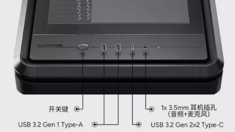 Cooler Master MF360 connectique