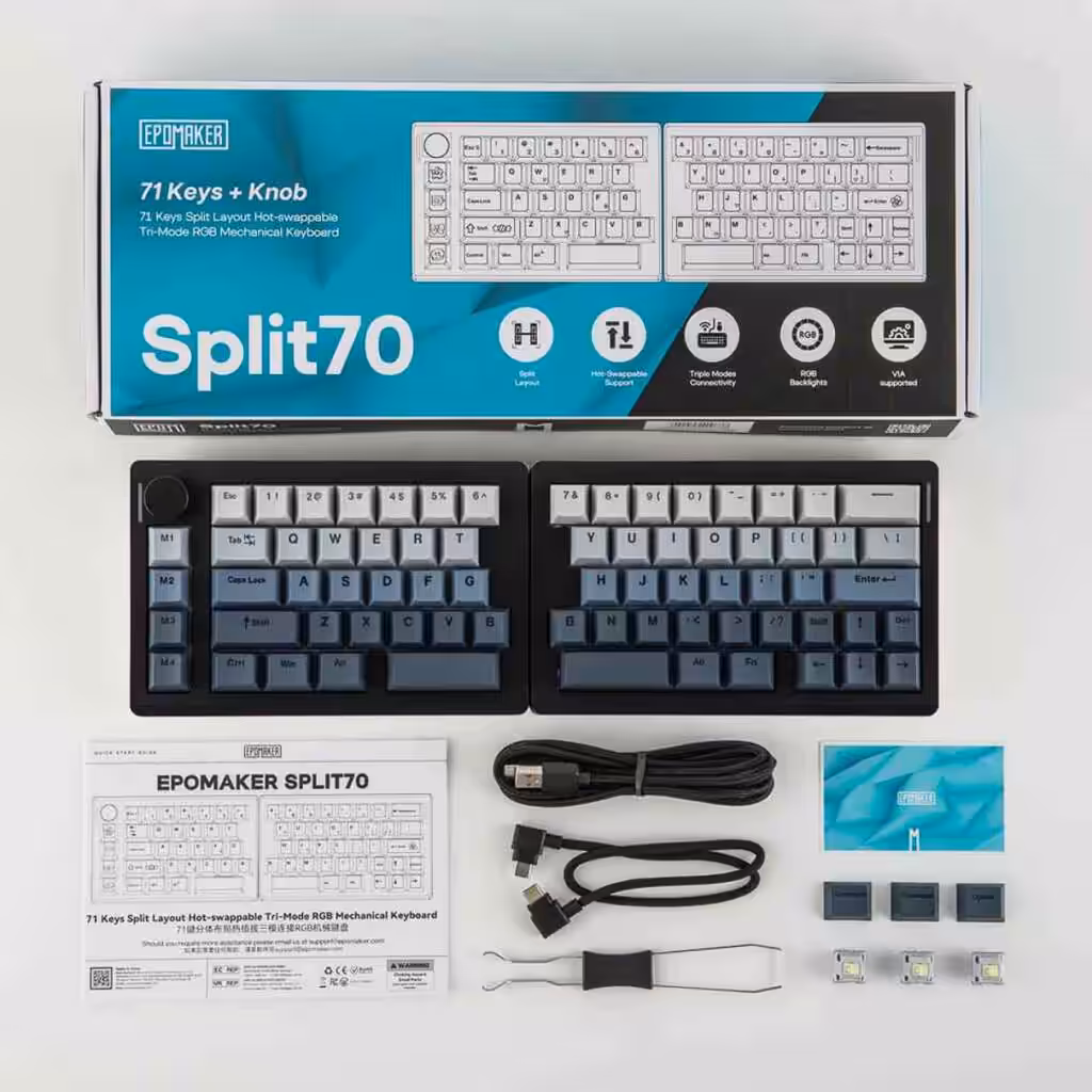 EPOMAKER Split70 bundle