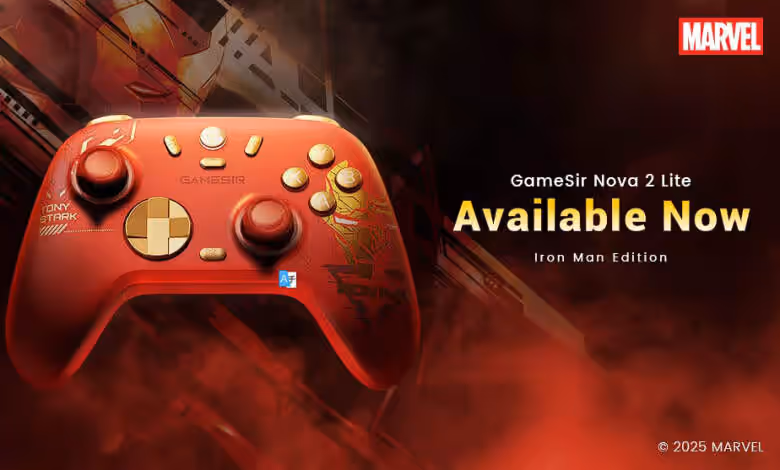GameSir Nova 2 Lite Iron Man Edition : une manette collector inspirée de Tony Stark 1 GameSir Nova 2 Lite Couv