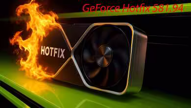 GeForce Hotfix 581.94 : NVIDIA corrige la chute de performances après Windows 11 KB5066835 20 GeForce Hotfix 581.94 Couv