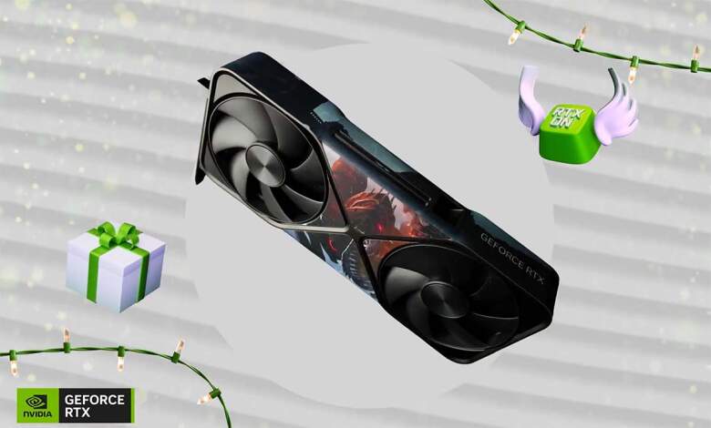 GeForce RTX 5090 DOOM The Dark Ages : NVIDIA offre une nouvelle carte collector 1 GeForce RTX 5090 DOOM The Dark Ages offre nvidia