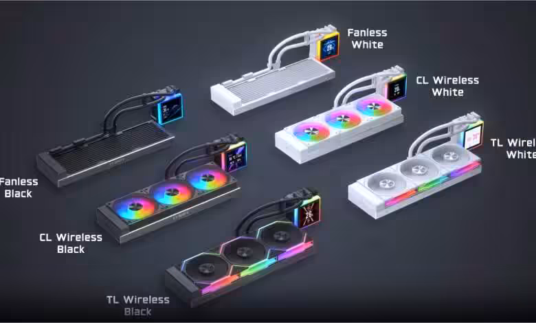 Lian Li HydroShift II LCD-S : AIO avec écran LCD carré hot‑swap et radiateur fin 1 LianLi HydroShift II LCD S AIO