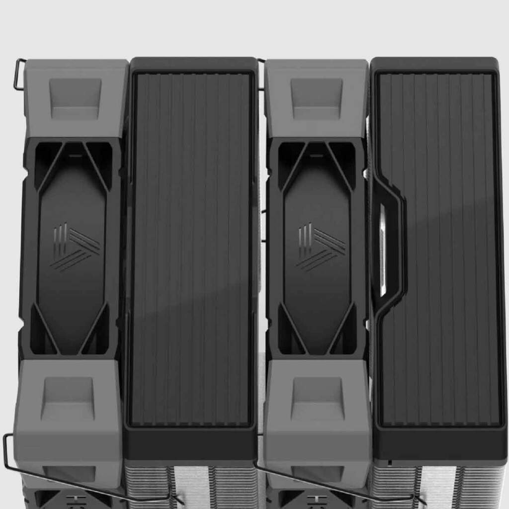 MONTECH NX600 et NX600 ARGB : le refroidissement double tour hautes performances à prix imbattable 4 MONTECH NX600 capot