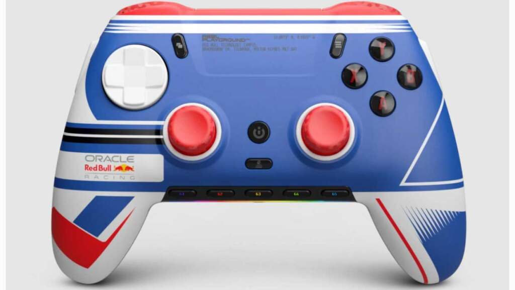 SCUF Valor Pro Wireless aux couleurs Oracle Red Bull : manette pro disponible dans les étals 3 Manette SCUF Valor Pro Wireless Envision