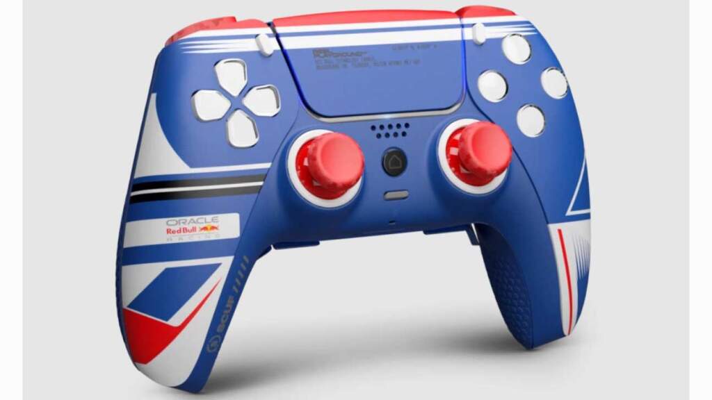 SCUF Valor Pro Wireless aux couleurs Oracle Red Bull : manette pro disponible dans les étals 5 Manette SCUF Valor Reflex Pro Wireless