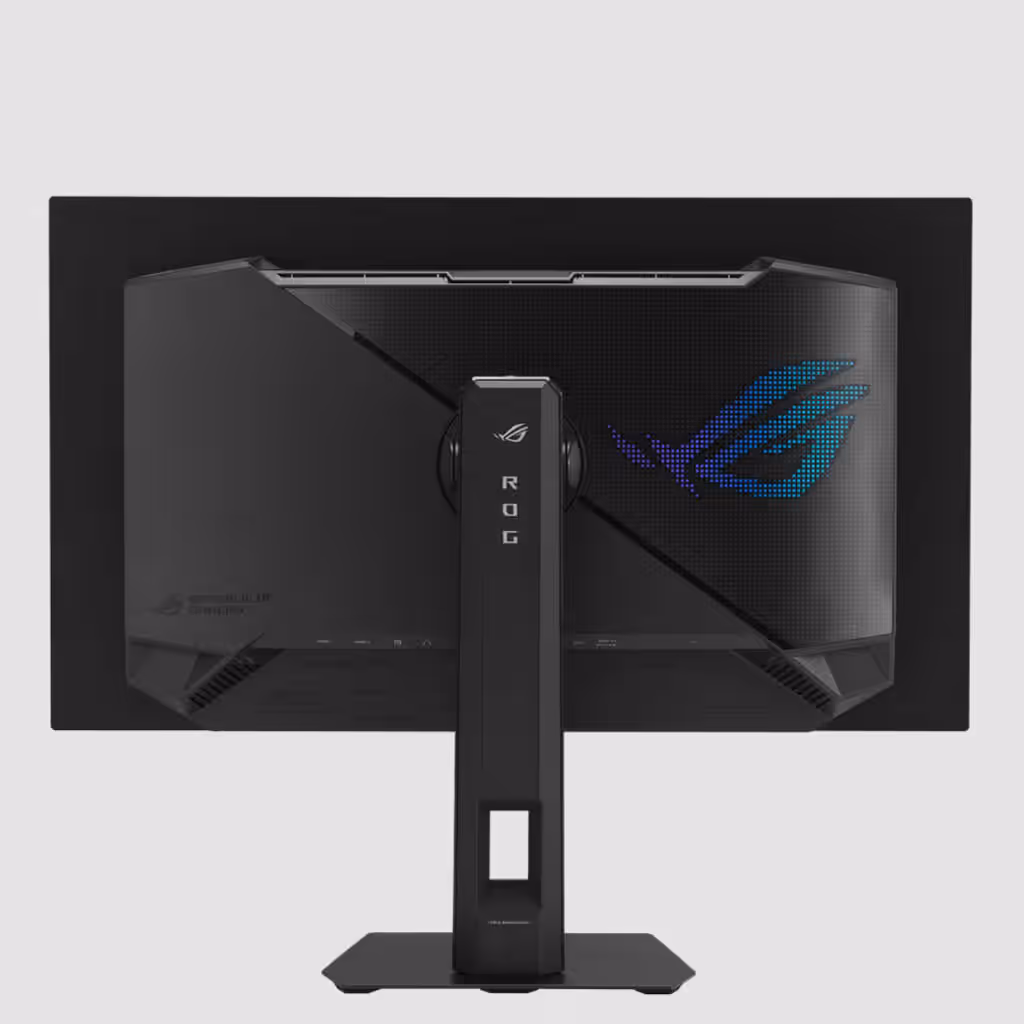 ASUS ROG dévoile ses moniteurs OLED 27" PG27AQWP-W et XG27AQWMG avec technologie Tandem OLED et taux jusqu’à 540 Hz 28 ROG Strix OLED XG27AQWMG dos