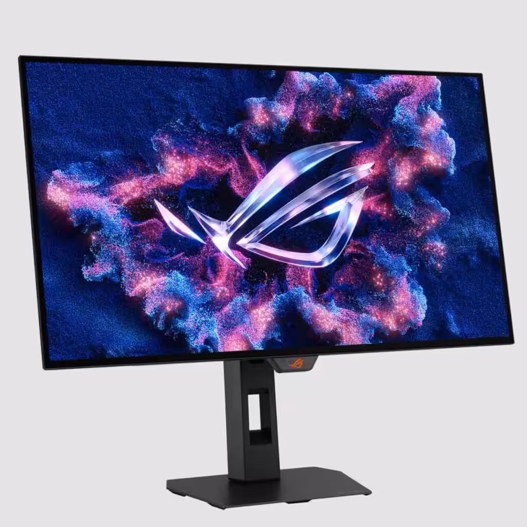 ASUS ROG dévoile ses moniteurs OLED 27" PG27AQWP-W et XG27AQWMG avec technologie Tandem OLED et taux jusqu’à 540 Hz 25 ROG Strix OLED XG27AQWMG face