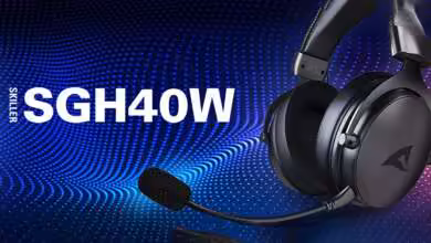 SKILLER SGH40W : Sharkoon signe le retour gagnant du casque gaming sans fil 40 SKILLER SGH40W Couv