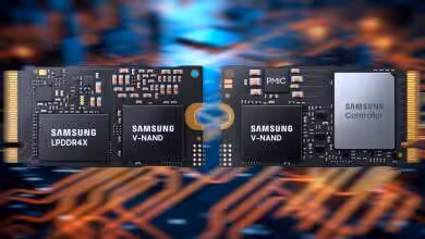 Samsung PM9E1 M.2 2242 PCIe 5.0 avec DRAM et AutoSSD modulaire pour l’auto 12 Samsung PM9E1 M.2 2242 PCIe 5.0 hero