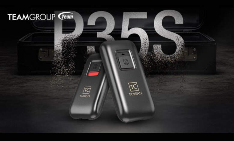 Teamgroup SSD externe P35S Couv