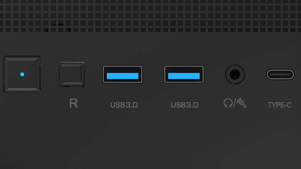 Thermaltake S380 TG ARGB ports