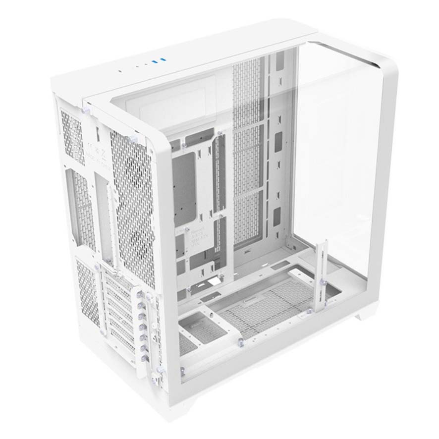 Thermaltake présente le View 390 TG, un boîtier panoramique élégant pour PC de nouvelle génération 7 Thermaltake View 390 TG blanc chambre 1