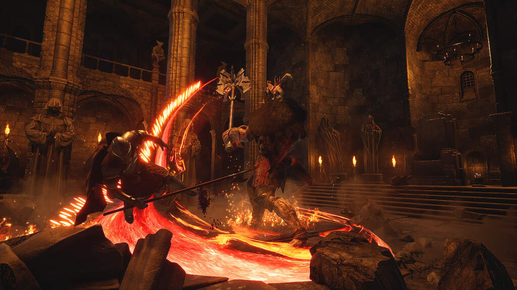 Ars Notoria entre en accès anticipé sur Steam : survie, craft et six écoles de magie 4 Capture d'écran PC jeu vidéo Ars Notoria affichant interface HUD, textures haute résolution, effets de particules et détails GPU