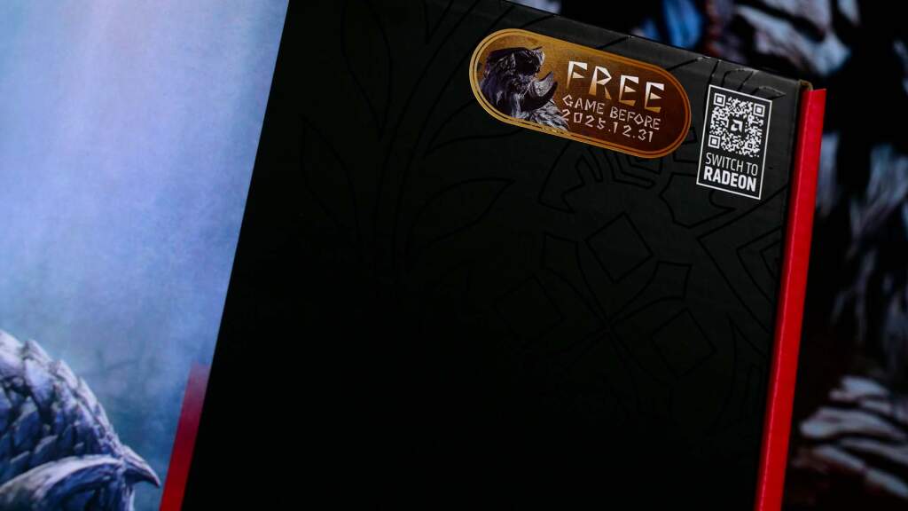 Unboxing de la ASRock Radeon RX 9070 XT Monster Hunter Wilds Edition 3 asrock amd radeon rx 9070 xt steel legend monster hunter 16 go oc box jeux gratuit