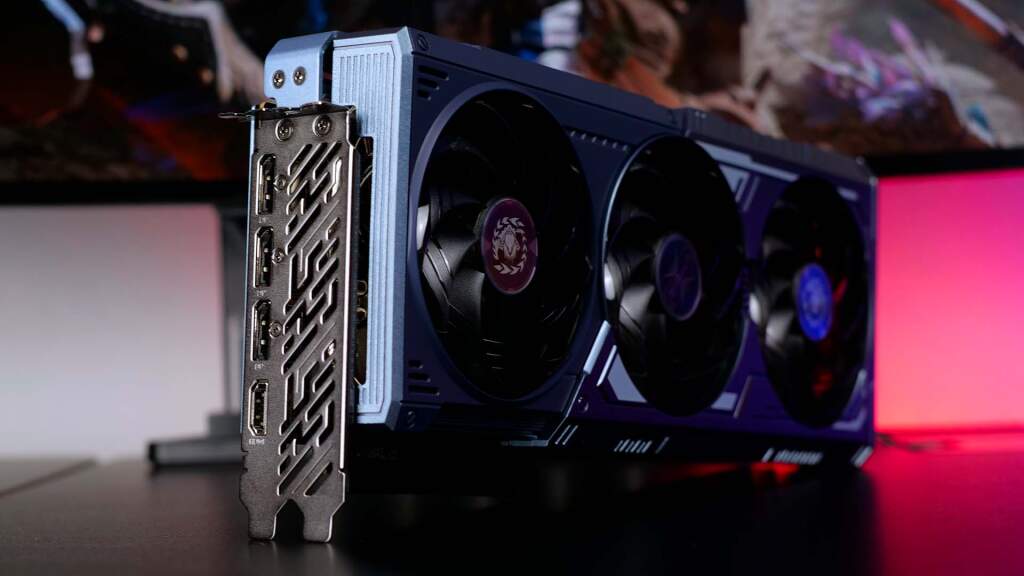 Unboxing de la ASRock Radeon RX 9070 XT Monster Hunter Wilds Edition 12 asrock amd radeon rx 9070 xt steel legend monster hunter 16 go sorties dp hdmi