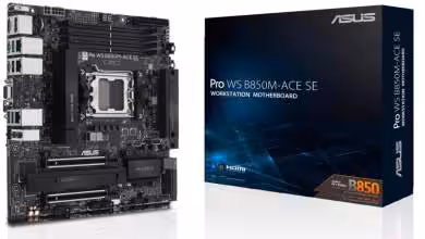 Carte mère ASUS Pro WS B850M-ACE SE compatible Ryzen 9000 et EPYC 4005 à 359 dollars 23 asus Pro WS B850M ACE SE