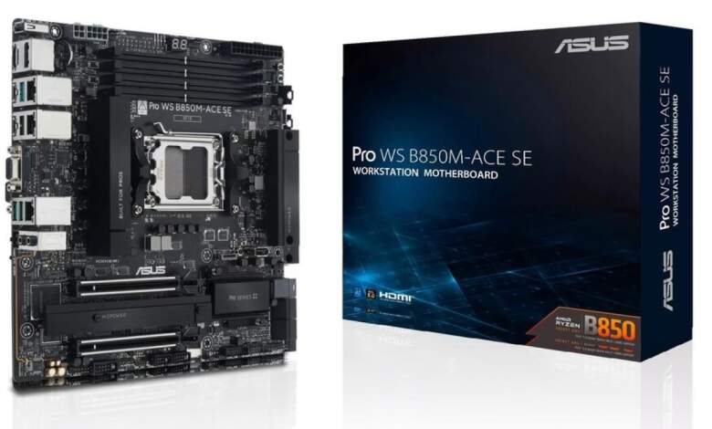 asus Pro WS B850M ACE SE