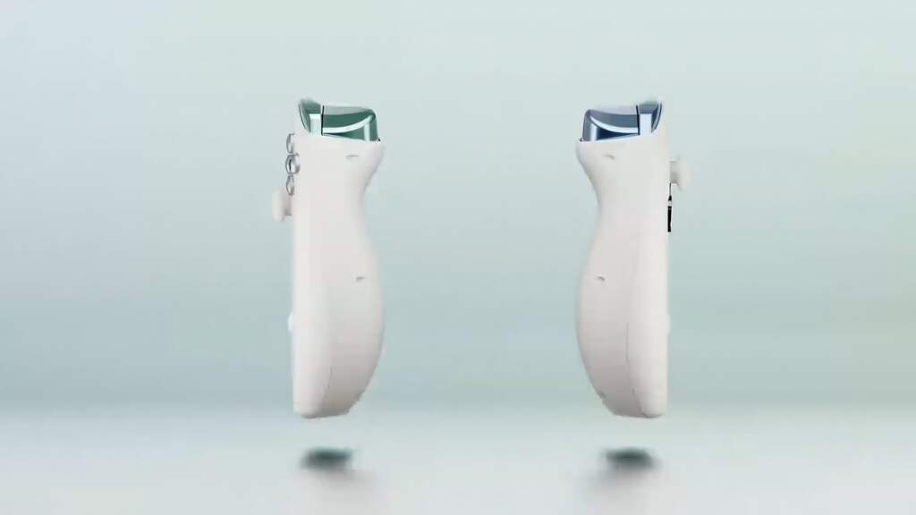 Vue de l'AYANEO Next 2 montrant le boîtier et l'écran OLED 9 pouces, équipé de l'APU Ryzen AI Max+ 395 et contrôles matériels