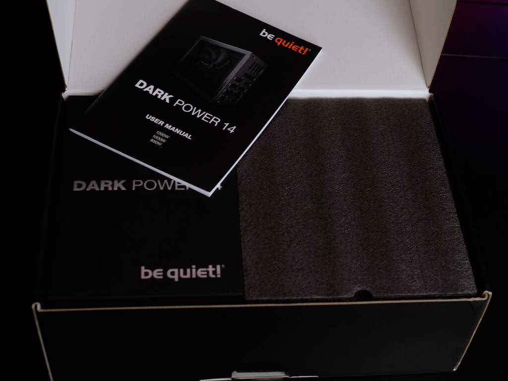 bequiet dark power 14 1000w box open