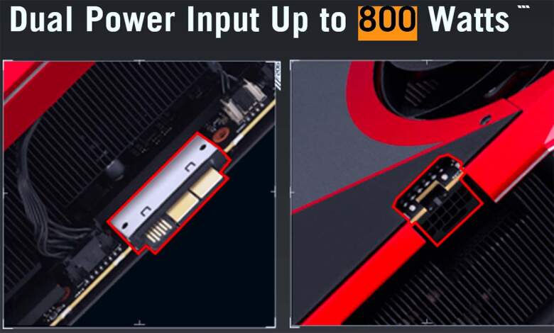 bios rog matrix rtx 5090 flash 800 w