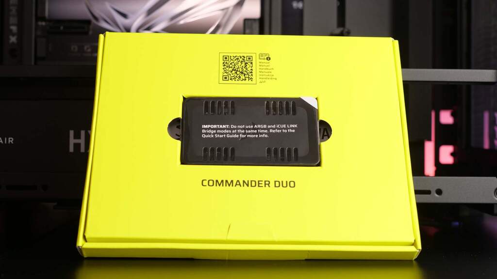 corsair commander duo box unboxing 01