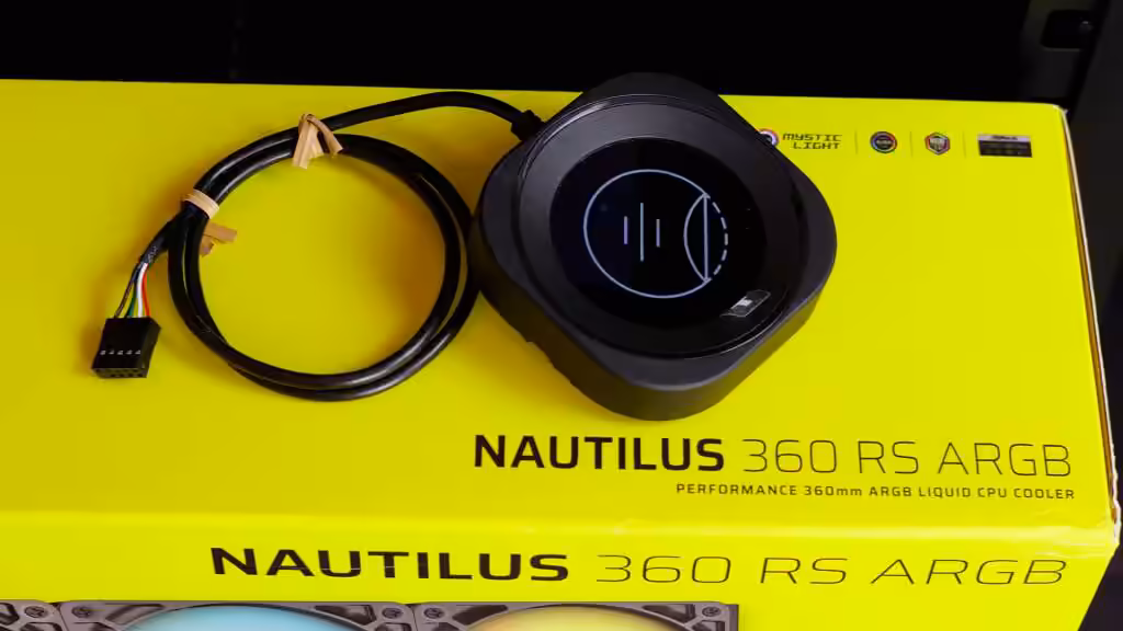 corsair nautilus lcd rs module 01 test pause hardware