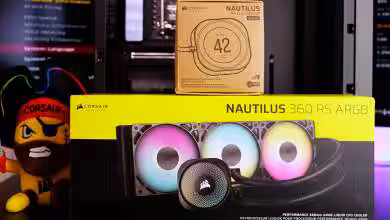 corsair nautilus lcd rs module test