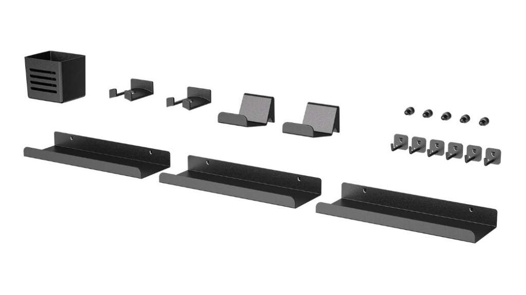 E-ARES 120 : un module de panneaux perforés pensé pour optimiser l’espace et sublimer votre setup 4 Module panneaux perforés E-Ares 120 accessoires