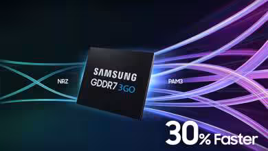 GDDR7 Samsung 3 Go à 28 Gbps en production, échantillons 32/36 Gbps déjà listés 9 gddr7 3go samsung