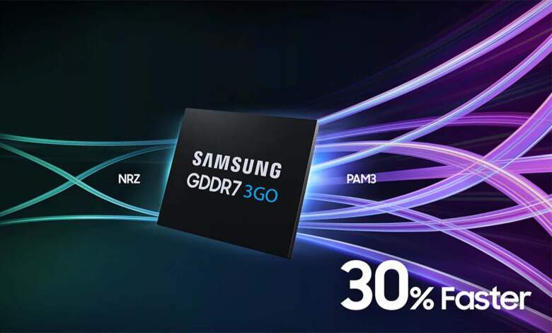 GDDR7 Samsung 3 Go à 28 Gbps en production, échantillons 32/36 Gbps déjà listés 1 gddr7 3go samsung