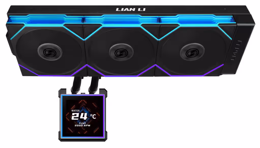 Lian Li HydroShift II LCD-S : AIO avec écran LCD carré hot‑swap et radiateur fin 21 Lian Li HydroShift II LCD-S : AIO watercooling avec écran LCD carré hot-swap et radiateur fin pour PC gaming