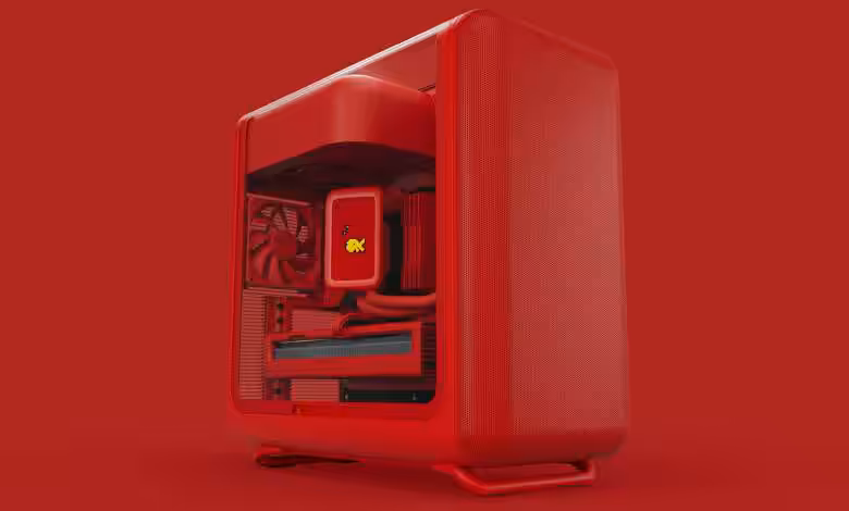 HYTE X50 et X50 Air disponibles : design arrondi, mesh intégral et support 360 mm 1 hyte x50 hero