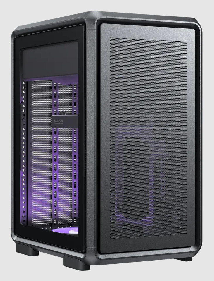 Cooler Master MasterFrame 400 Mesh : boîtier compact et modulaire, airflow maillé et support 360 mm 4 Cooler Master MasterFrame 400 Mesh, boîtier compact modulaire, airflow maillé, support radiateur 360 mm