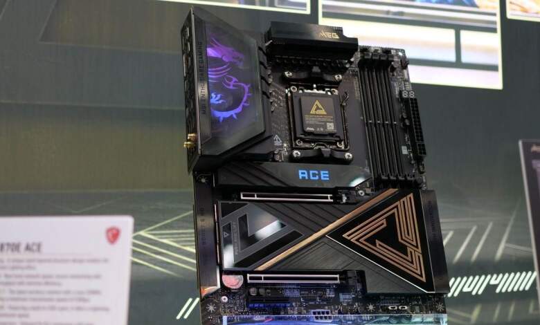 msi x870e ace max hero