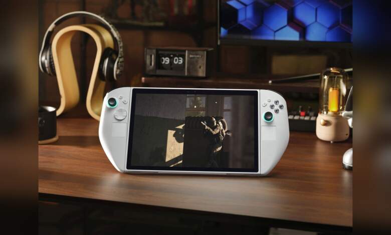 abxylute 3D One console PC portable 3D sans lunettes écran autostéréoscopique GPU portable clavier hardware