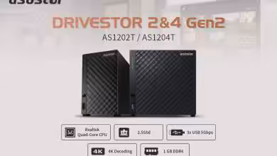 ASUSTOR Drivestor Gen 2 NAS AS1202T/AS1204T, 2,5 GbE, boîtiers RAID domestiques, stockage réseau haute performance