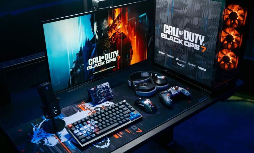 Corsair x Call of Duty Black Ops 7 : une collection complète arrive le 11 novembre 2025 7 Corsair x Call of Duty Black Ops 7 : périphériques gaming RGB (clavier, souris, casque) – édition 11/11/2025