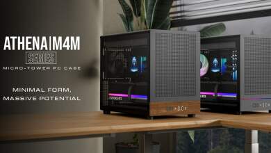 Gamdias Athena M4M : nouveau boîtier micro-tour compact, double radiateur 360 mm et version bois 8 Gamdias Athena M4M : nouveau boîtier micro-tour compact, double radiateur 360 mm et version bois