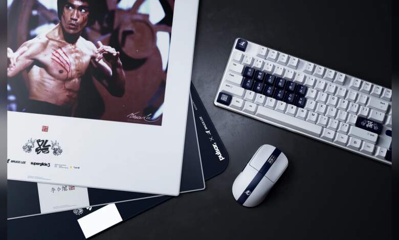 Périphériques gaming Pulsar édition limitée Bruce Lee : souris, claviers mécaniques et tapis de souris, design collector hardware