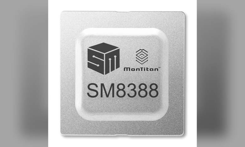 Silicon Motion SM8388 : un contrôleur PCIe Gen5 taillé pour les SSD Nearline et l’IA 1 Contrôleur Silicon Motion SM8388 PCIe Gen5 sur carte PCB, composants NAND/DRAM pour SSD Nearline et accélération IA