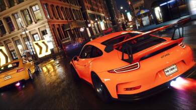 Ubisoft recrute pour un projet non annoncé : un nouvel épisode de The Crew avec IA en vue 1 Logo Ubisoft et image conceptuelle d'un jeu de course The Crew, graphismes AAA, IA, rendu 3D, GPU, optimisation performance