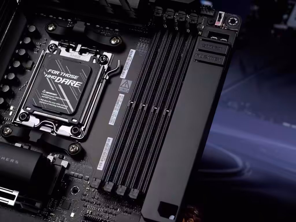 rog crosshair x870e hero btf slots ddr5