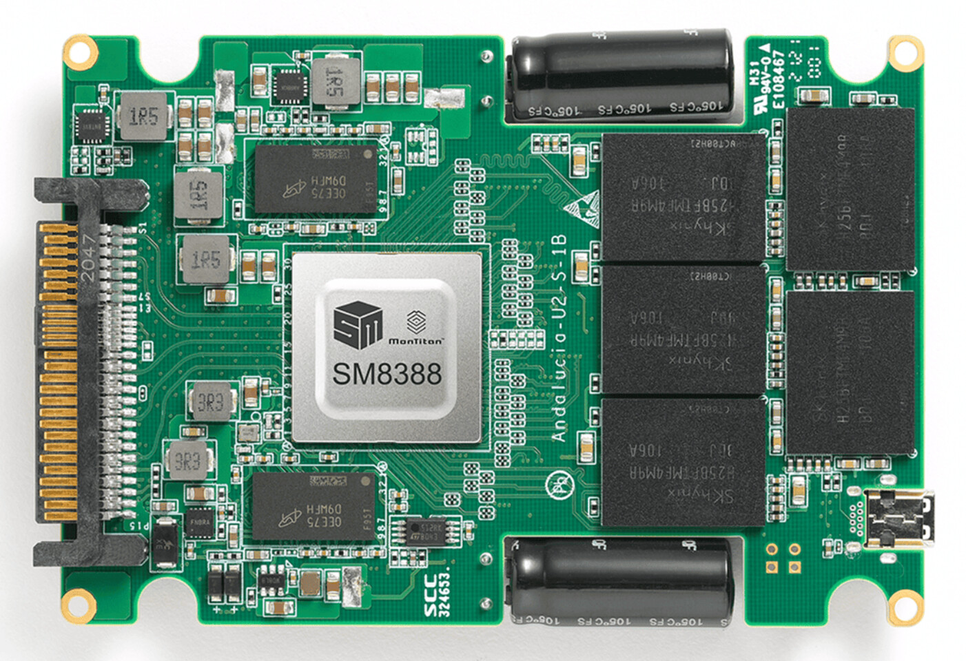 Silicon Motion SM8388 : un contrôleur PCIe Gen5 taillé pour les SSD Nearline et l’IA 12 Contrôleur Silicon Motion SM8388 PCIe Gen5 pour SSD Nearline et IA, puce NVMe haute performance, interface x4/x8, gestion endurance