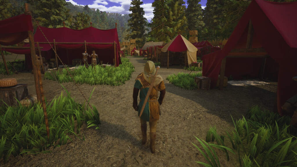 PC gaming setup affichant capture d’écran d’un ARPG adapté d’un webtoon, GPU haut de gamme et écran 144Hz pour performances