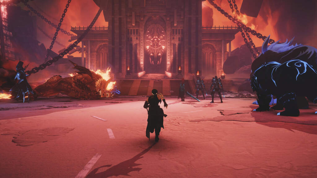 Capture d’écran jeu ARPG inspiré d’un webtoon sur PC, graphismes haute fidélité, textures détaillées, éclairage HDR, rendu GPU