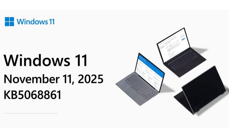 Windows 11 November Update: nouveau menu Démarrer et icône de batterie repensée 1 windows 11 november 11 2025 kb5068861 os builds 26200 7171 and 26100 7171