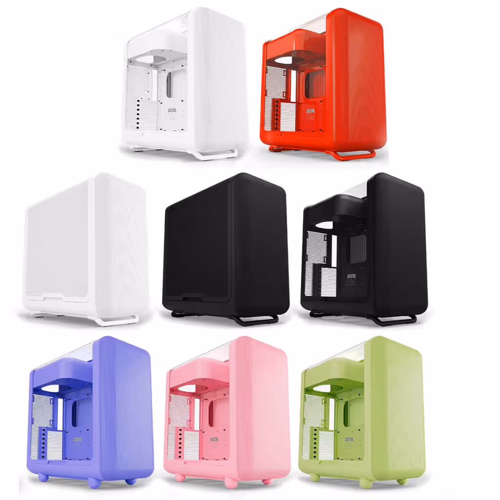 HYTE X50 et X50 Air disponibles : design arrondi, mesh intégral et support 360 mm 36 x50 all models